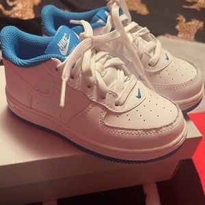Toddler Air Force 1 blue&white